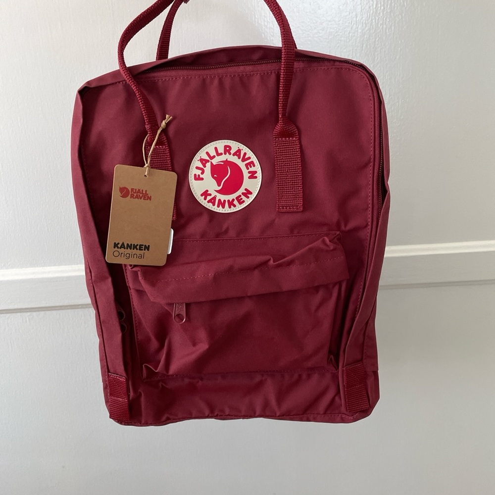Fjällräven Kanken ox red backpack